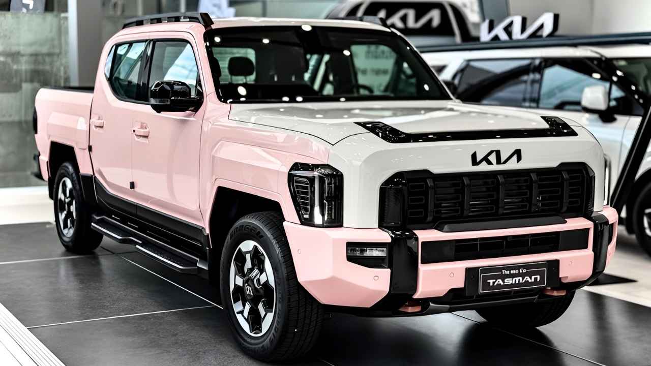 Explore 2026 Kia Tasman Pickup: Unstoppable Power, Advanced Safety & Rugged Exterior Design